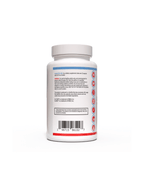 LONGEVINATOR longevity and anti-aging supplement bottle, left side, from The Riker Regimen.