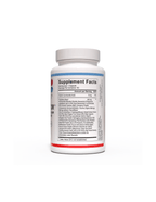LONGEVINATOR longevity and anti-aging supplement bottle, right view, from The Riker Regimen.